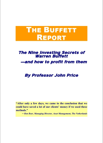 THE BUFFETT  REPORT